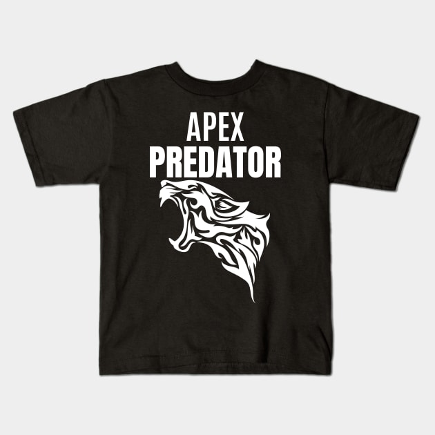 Apex Predator - panther Kids T-Shirt by RIVEofficial